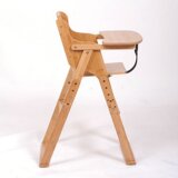 楠竹可调节宝宝贝儿童餐椅实木多功能环保婴儿高凳子餐桌椅子