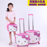 韩国可爱儿童行李箱18寸hellokitty拉杆箱20寸万向轮旅行箱登机箱
