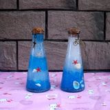 创意海洋宝宝趣味DIY许愿瓶摆件木塞生日礼品幸运星漂流瓶送同学