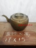 热卖民国老铜茶壶 铜器老物件怀旧收藏杂项民俗古董古玩道具包老