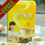 特价！韩国咖啡MAXIM 麦馨摩卡速溶咖啡 韩国黄麦馨三合一咖啡