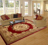 时尚田园地毯 婚房卧室地毯 欧美式客厅沙发茶几地毯剪花品牌地毯