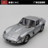 CMC 1:18 1962年 法拉利 250GTO 250 GTO 合金汽车模型 现货 银色