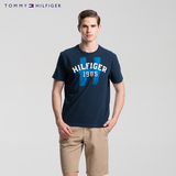 TommyHilfiger 男装美式涂鸦风字母印花短袖T恤-C887891463MS