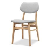 溢莱实木餐椅现代简约餐厅椅子餐桌靠背椅书椅洽谈椅北欧实木椅