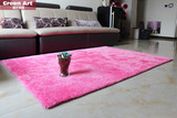 新款超柔加厚地毯高档短毛亮光纯色客厅茶几卧室地毯地垫可定制