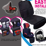 汽车儿童安全座椅保护垫 车用宝宝座椅防滑垫 防磨垫 通用座垫