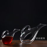 五折特价无铅玻璃醒酒器红酒杯套装透明创意酒瓶分酒器酒壶