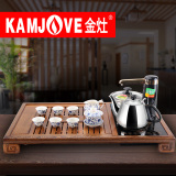 KAMJOVE/金灶茶具R-320A鸡翅木茶盘套装多功能泡茶机