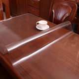 PVC方桌布软质玻璃防水塑料加厚透明磨砂餐桌垫茶几垫水晶板桌垫