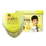 韩国金秀贤代言LEMONA-S心型限量铁盒补充维生素VC柠檬粉2g*70包