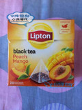 香港代购㊣立顿 俄国香桃芒果茶包Peach Mango三角茶包 任2件包邮