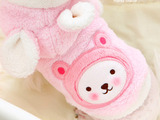 韩国宠物衣服 正品代购 猫狗棉衣 可爱兔子外套 保暖上衣