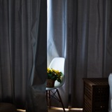 全遮光加厚窗帘成品卧室客厅防晒隔热遮阳不透光阳台遮光布料定制
