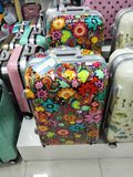 韩国时尚行李箱女拉杆箱万向轮旅行箱24寸20寸拉链花色行李箱