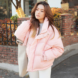 蝙蝠袖棉衣宽松女装冬面包服棉袄外套短款2015学生韩版加厚羽绒棉