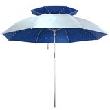 新款2米三折钓鱼伞 遮阳伞防紫外线 万向转环渔具钓鱼雨伞