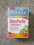 德国直邮预定 Biolabor纯啤酒酵母 减脂瘦身治便秘防脱发400片