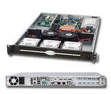 超微812L 1U服务器机箱 x10drl-i主板首选