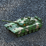 出口军事战车模型1:48中国99式主战坦克模型成品耐摔合金金属玩具