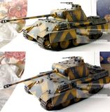 FOV老D 1比32德军豹式坦克黑豹Panther金属质散装绝版收藏精品
