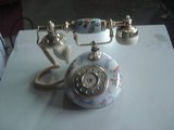 热卖上海产 拨盘老电话 座机,老物件老国货 怀旧收藏卫星电话西洋