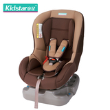 童星儿童汽车安全座椅婴儿安全座椅0-4岁可坐躺双向安装 送凉席