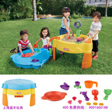 小泰克 家庭早教幼儿园 寻宝沙水游戏桌637780M 儿童玩水游戏工具