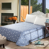 全棉卡通图案床上用品清新可爱纯棉面料床单单人床双人床单件被单