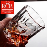 包邮意大利RCR进口水晶玻璃威士忌烈酒杯洋酒杯创意啤酒杯茶水杯