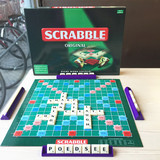 Scrabble英语填字游戏 英文学习接龙拼单词教具英语培训