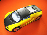 蒂雅多响声回力合金车儿童玩具车布加迪威龙汽车模型6110