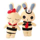 可爱情侣海军兔公仔小白兔毛绒玩具 兔宝宝小兔子娃娃 女生礼物