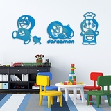 哆啦A梦 机器猫3d亚克力水晶立体墙贴电视背景墙玄关儿童装饰家居