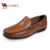 Camel骆驼男鞋正品春季新款真皮透气日常休闲男士皮鞋子A2155318