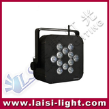 莱斯供应LS-P26B 电池供电帕灯12颗LED无线遥控帕灯 专业舞台灯光