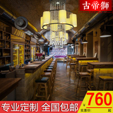新中式吊灯酒店水晶现代布艺餐厅带射灯吊灯国外餐厅工程装修包房