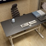 电动可升降电脑桌站立式办公桌智能工作台人体工学桌子