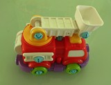 大号螺母可拆装工程车工具车玩具汽车 儿童益智组合玩具消防车