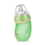 恩尼诺玻璃奶瓶 新生儿初生儿婴儿喝水喝奶两用奶瓶 企鹅母乳瓶
