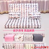 创意可折叠单人懒人沙发榻榻米床垫双人布艺小户型沙发床1.2米