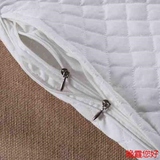 双层自制双拉链枕头皮DIY定型内胆套荞麦涤棉枕芯套枕芯皮内枕套