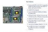 Supermicro/超微X10DRL-I双路DDR4/双口千兆网卡网吧服务器主板