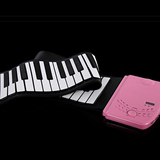 c61键手卷钢琴加厚专业版便携式折叠软键盘带外音智能练习88