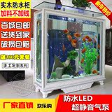 玻璃1米1.2热卖欧式长方形屏风生态造景鱼缸水族箱 中型小型超白