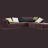 专柜正品 布艺沙发L形组合 高档简易客厅家具 耐脏可拆洗沙发特价