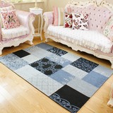 地毯欧式英伦美式地毯客厅卧室茶几沙发毯子复古怀旧创意北欧简约