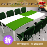 简约现代S长条方大小型板式办公会议桌椅组合拆装学生培训洽谈桌