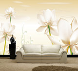 梦幻花卉 客厅沙发电视背景墙纸壁纸 卧室温馨无缝大型定制壁画墙