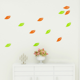 立体树叶形壁贴创意墙贴叶子形电视背景墙装饰画客厅卧室儿童房间